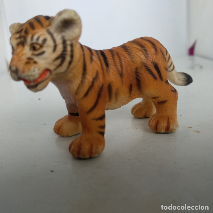 Figuras de goma y PVC: Cachorro Tigre Schleich - Foto 1