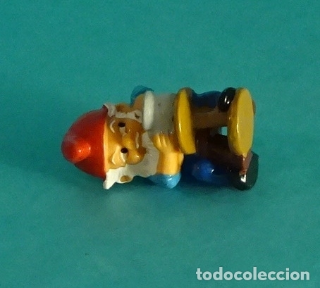Figuras de goma Kinder: PITUFO ALFARERO FERRERO 1992 - Foto 2