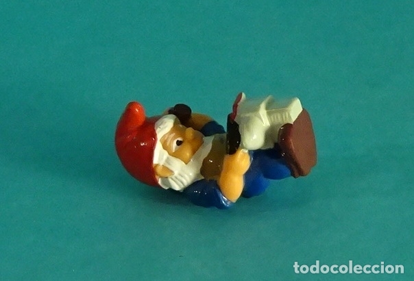 Figuras de goma Kinder: PITUFO HERRERO FERRERO 1992 - Foto 2