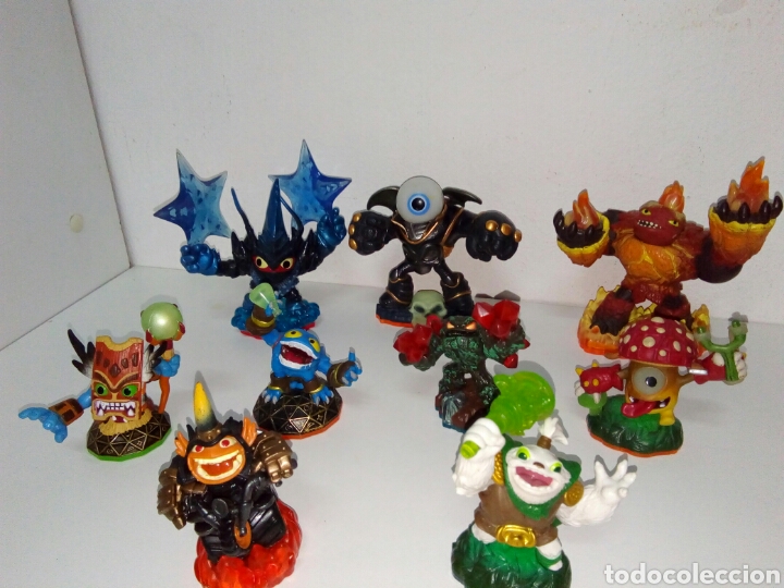Figuras de goma y PVC: Lote 9 mu&ntilde;ecos Activision