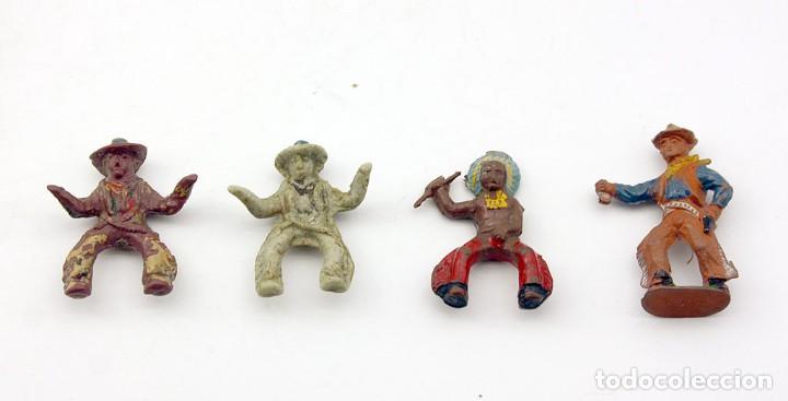 Figuras de Goma y PVC: INDIOS Y AMERICANOS - ALCA CAPELL - 45mm - GOMA - LOTE DE FIGURAS: VAQUEROS, INDIOS Y CABALLOS - Foto 9 - 169944196