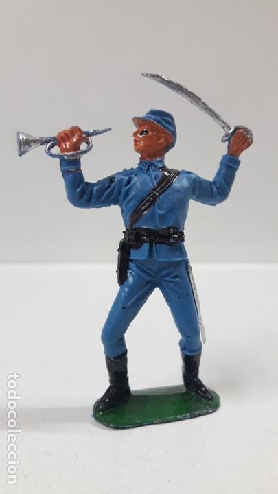 Figuras de goma y PVC: SOLDADO FEDERAL - YANKEE . REALIZADO POR JECSAN . AÑOS 60 EN PLASTICO