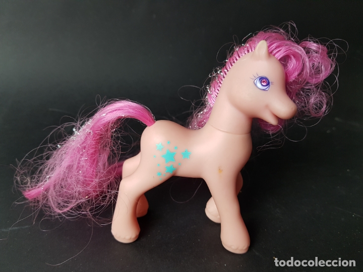 Figuras de goma y PVC: mi peque&ntilde;o pony little pony ojos brillantes hasbro