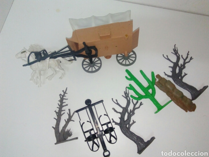 Figuras de goma y PVC: Lote despieze comansi - Foto 1