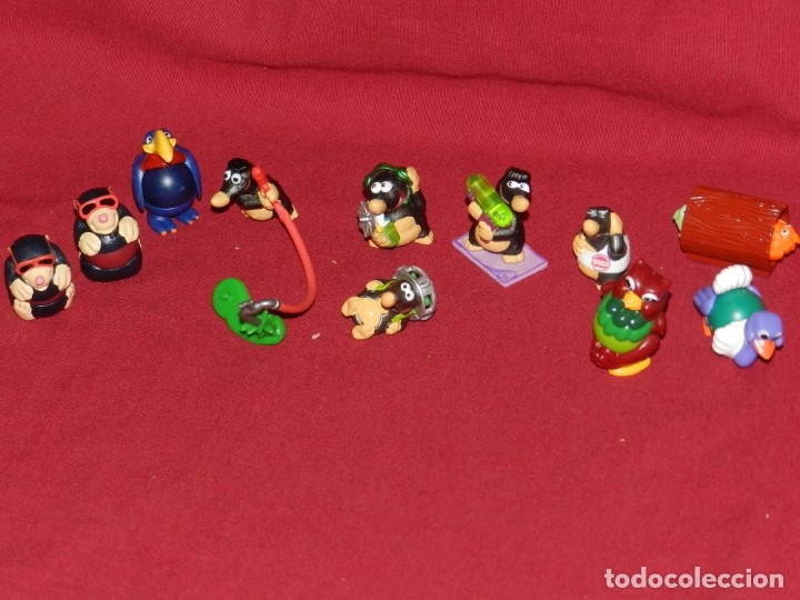 Kinder Figures: (M) Lote de 10 Figuras Promocionales de Kinder, Buen Estado