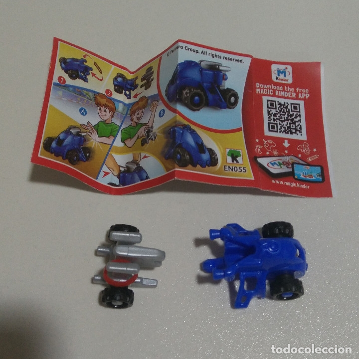 Kinder Figures: kinder en 055 55 2019 sprinty coche carreras vehiculo