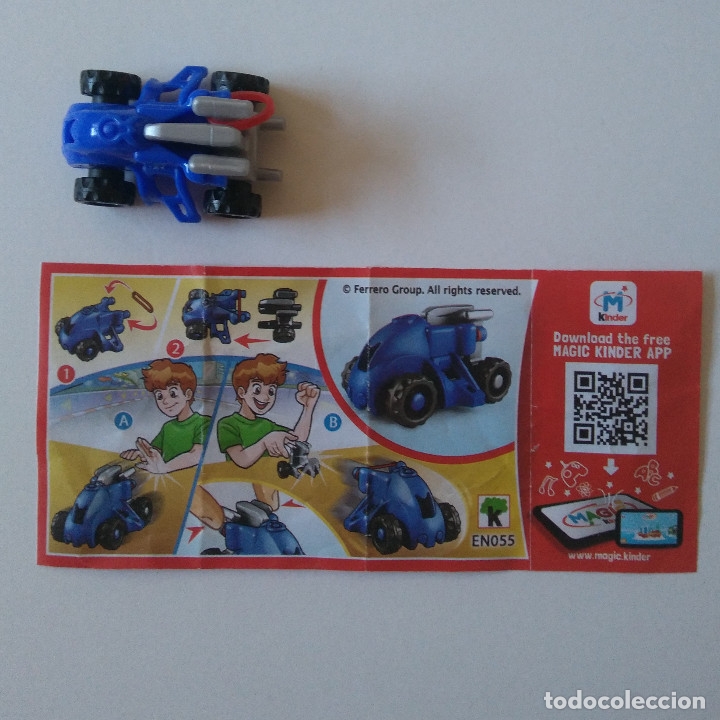 Kinder Figures: kinder en 055 55 2019 sprinty coche carreras vehiculo