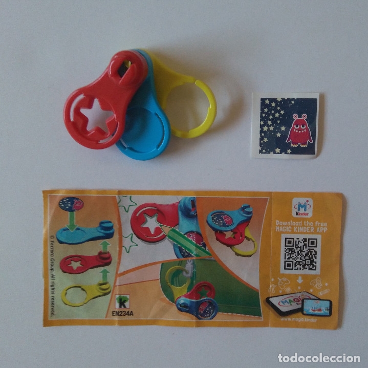 Kinder Figures: kinder art secundario 2019 en 234a 234