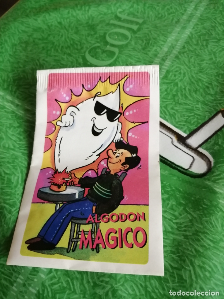 Figuras de goma y PVC: ANTIGUO SOBRE DE ALGODON MAGICO - Foto 1