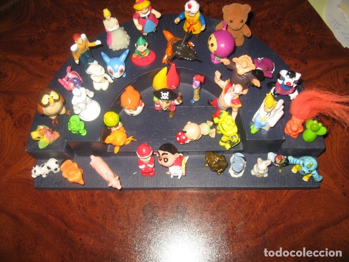 Figuras de goma y PVC: EXPOSITOR CON 40 MINI FIGURAS- - Foto 1