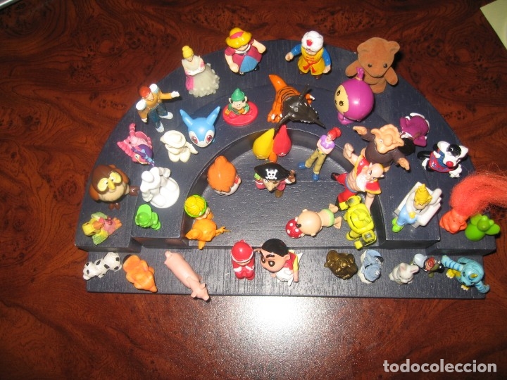 Figuras de goma y PVC: EXPOSITOR CON 40 MINI FIGURAS- - Foto 2