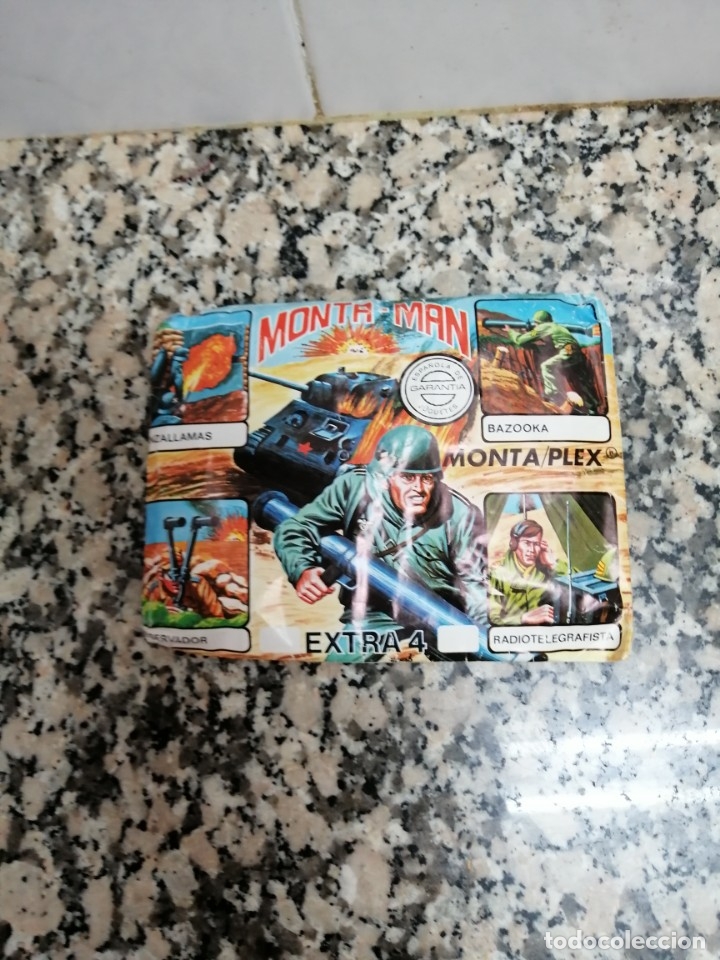 Figuras de goma y PVC: SOBRE MONTA - MAN EXTRA N&ordm; 4 - Foto 1