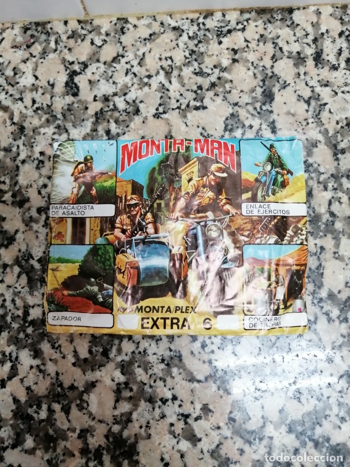 Figuras de goma y PVC: SOBRE MONTA - MAN EXTRA N&ordm; 6 - Foto 1