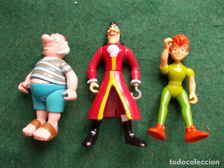 Figuras de goma y PVC: FIGURAS PITER PAN DISNEY - Foto 1