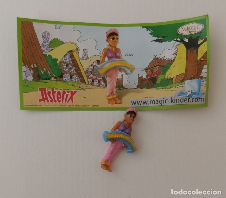 Kinder Figures: Sorpresa Kinder con papel ASTERIX : DE102