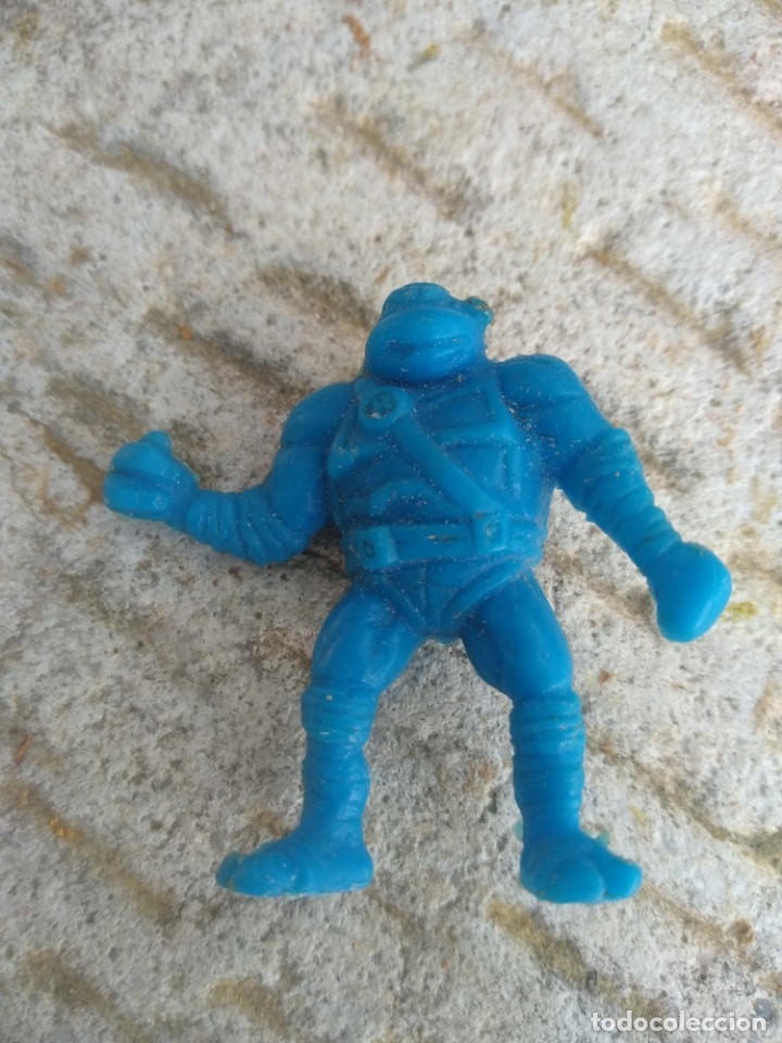 Figuras de goma y PVC: Mu&ntilde;eco tipo Dunkin tortuga ninja - Foto 2