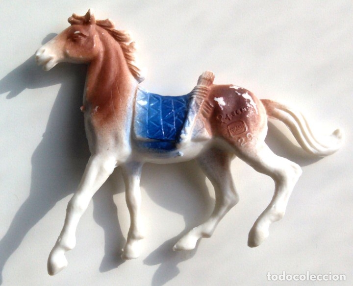 Figuras de goma y PVC: COMANSI - CABALLO INDIO - Foto 1