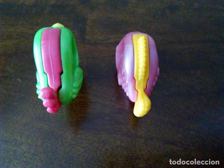 Figuras de goma Kinder: Pez y Lorito Lupa. - Foto 4