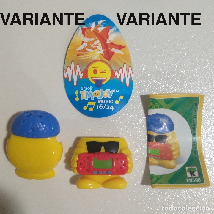 Kinder Figures: kinder variante emojoy verano 2019 en 598 16 24