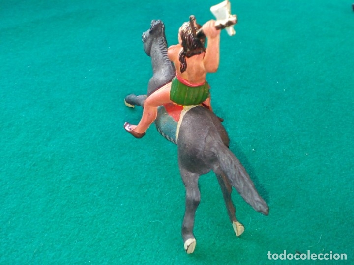 Figuras de goma y PVC: REAMSA. INDIOS A CABALLO - Foto 5