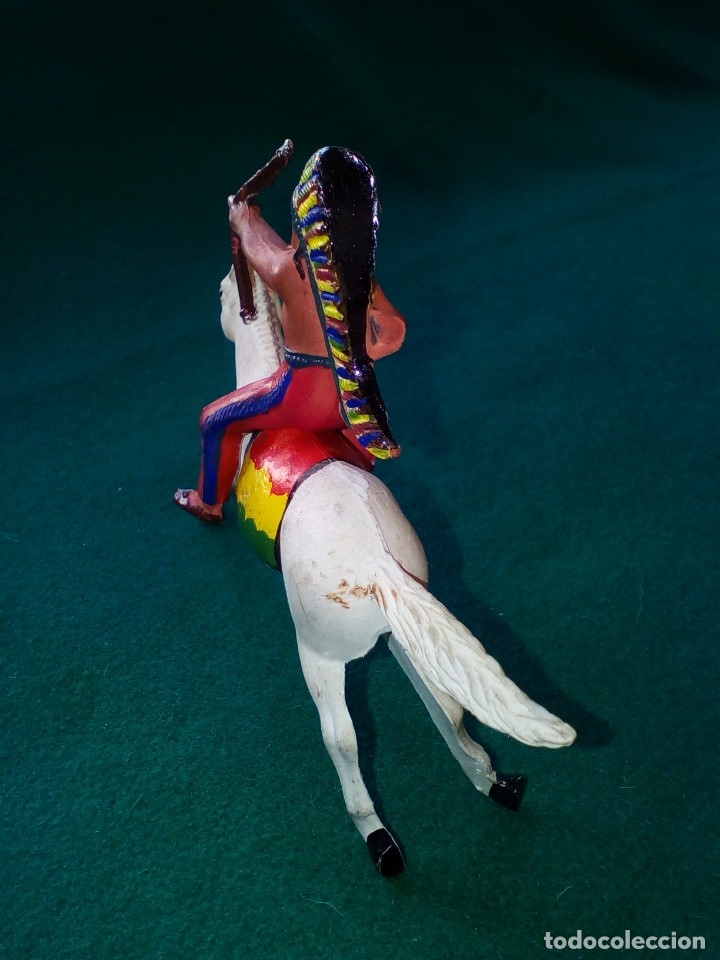 Figuras de goma y PVC: REAMSA. INDIOS A CABALLO - Foto 9