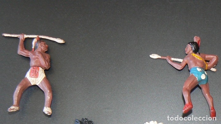 Figuras de goma y PVC: GAMA. INDIOS A CABALLO - Foto 6