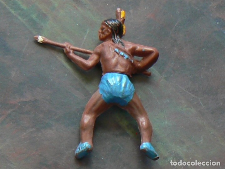 Figuras de goma y PVC: GAMA. 2 INDIOS A CABALLO - Foto 9