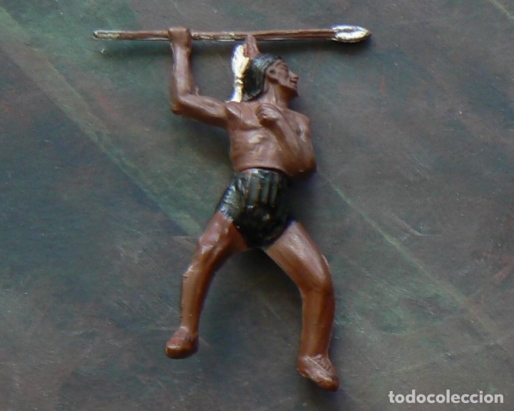 Figuras de goma y PVC: GAMA. 2 INDIOS A CABALLO - Foto 10