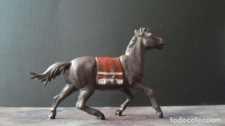 Figuras de goma y PVC: GAMA - TRES CABALLOS DE INDIOS - Foto 3
