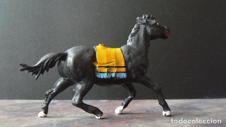 Figuras de goma y PVC: GAMA - TRES CABALLOS DE INDIOS - Foto 5