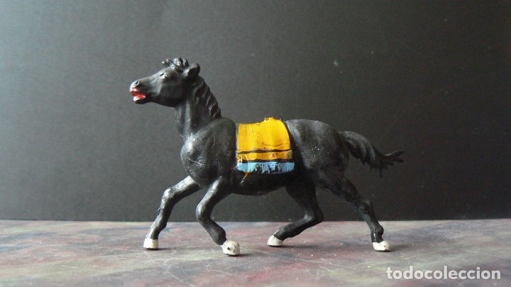 Figuras de goma y PVC: GAMA - TRES CABALLOS DE INDIOS - Foto 6