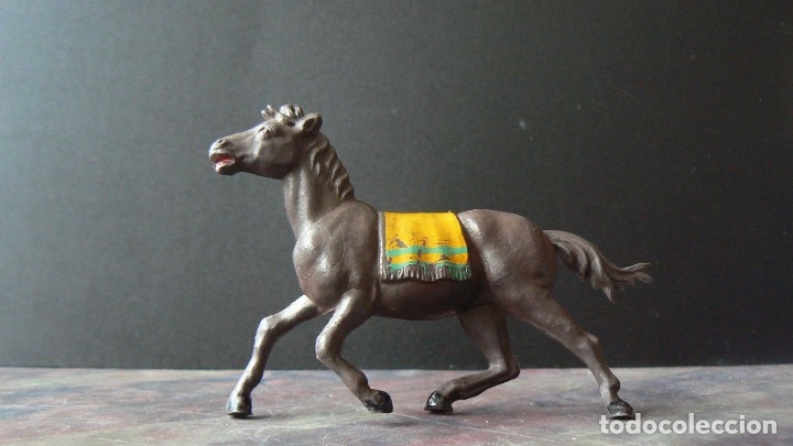 Figuras de goma y PVC: GAMA - TRES CABALLOS DE INDIOS - Foto 8