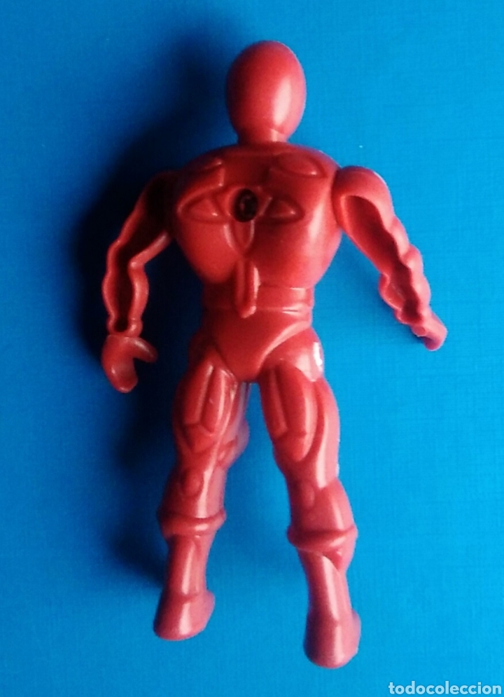 Figuras de Goma y PVC: Juguete figura pvc power ranger rojo 4,5 x 8 cm - Foto 2 - 176440843