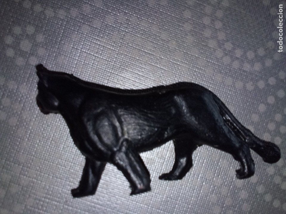 leona o pantera negra omo animal reamsa jecsan - Buy Other rubber and PVC  figures on todocoleccion