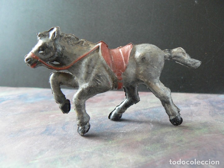 Figuras de goma y PVC: PECH - JINETE INDIO A CABALLO - Foto 15