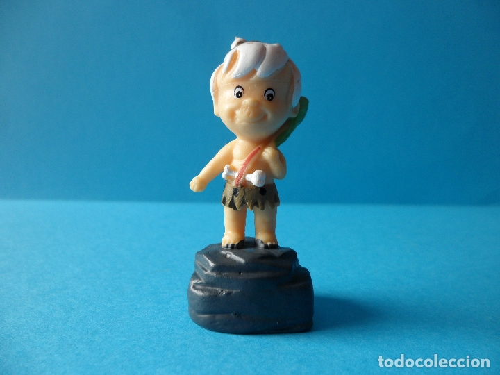 Figuras de Goma y PVC: Personaje de los Picapiedras.  The Flinstones - Bam Bam. Shell 1994