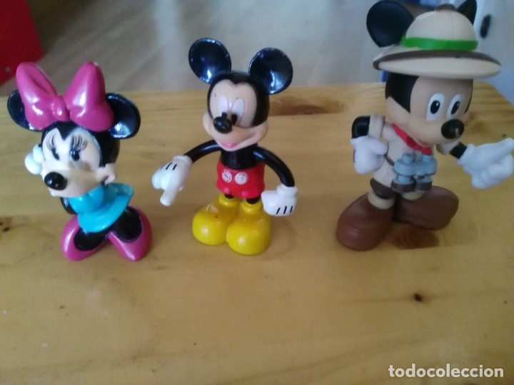 Figuras de goma y PVC: mickey y minnie - disney - Foto 1