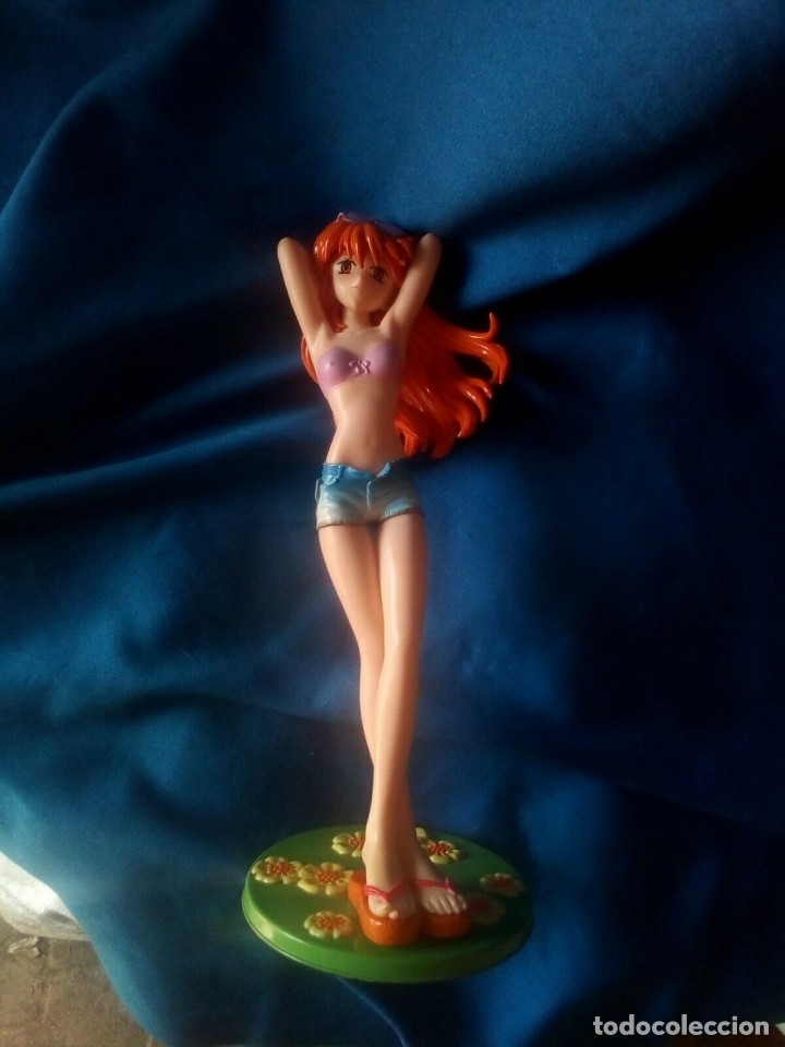 Figuras de Goma y PVC: mu&ntilde;eca anime made in japan antigua