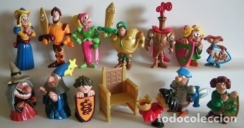 Figuras Kinder: Coleccion completa figuras Kinder, Funny Castle - El Torneo Real. Castillo divertido. Año 2004. - Foto 1 - 177403210