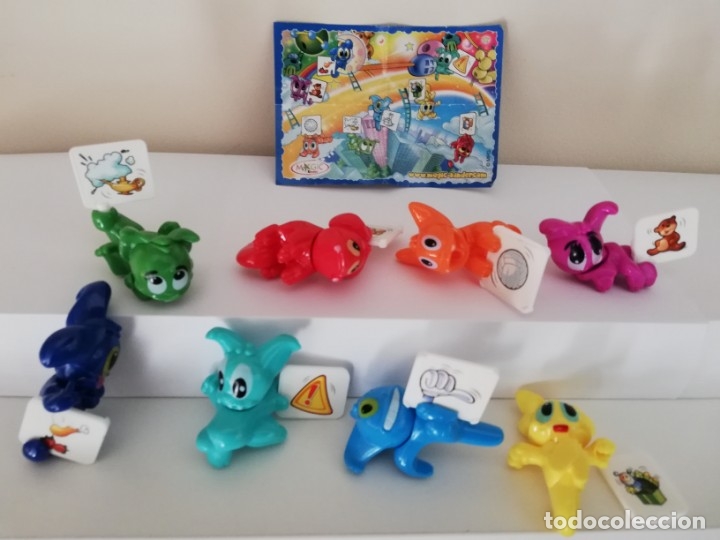 Figuras de goma Kinder: COLECCION COMPLETA DE FIGURAS KINDER. - Foto 1