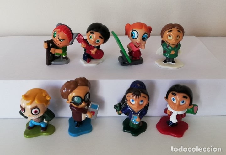 Figuras de goma Kinder: COLECCION COMPLETA DE FIGURAS KINDER. CABEZONES. - Foto 1