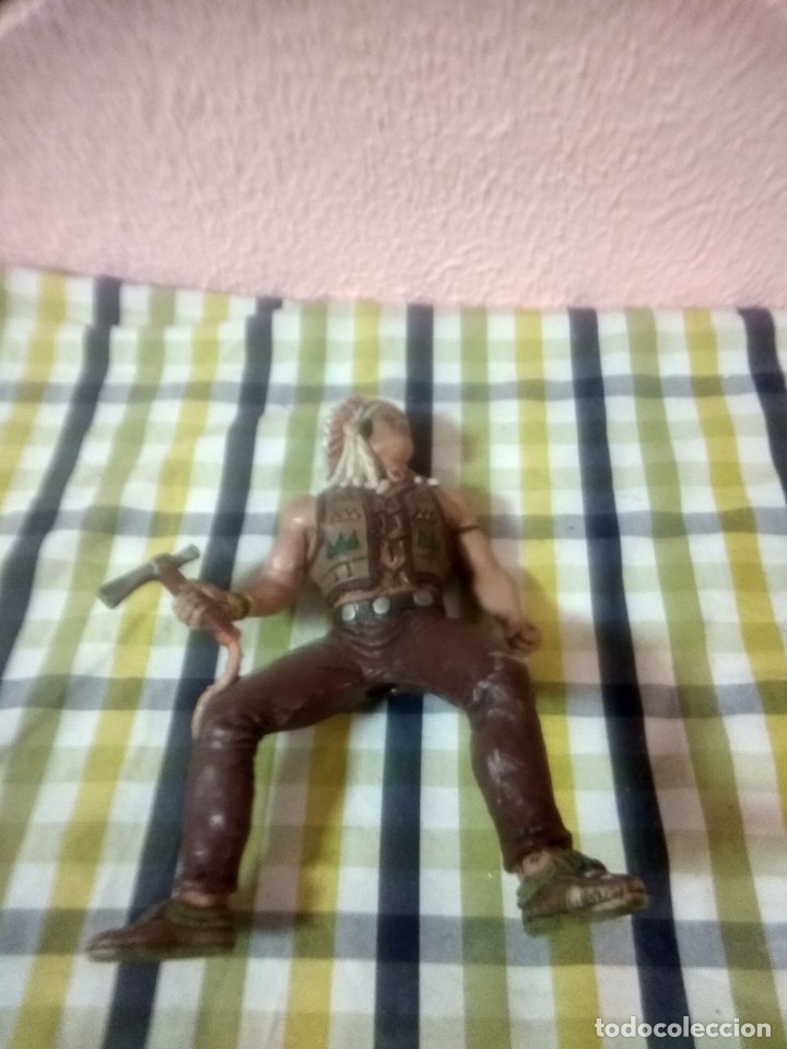 Figuras de goma y PVC: Indio grande comansi - Foto 1