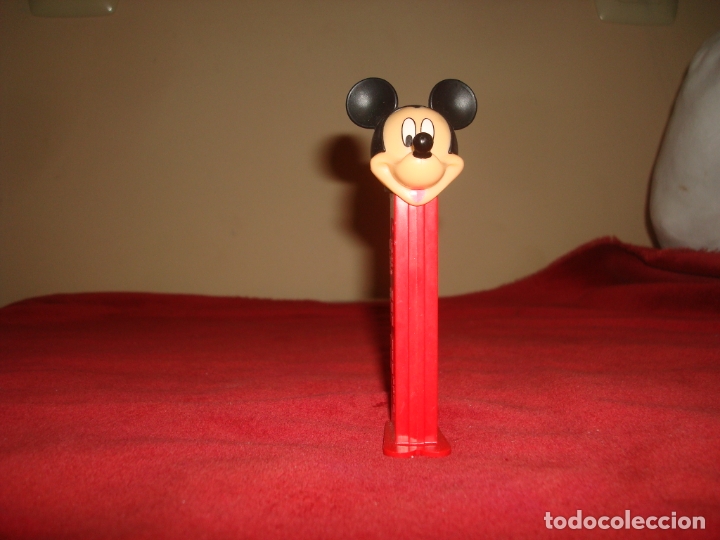 Figuras de goma y PVC dispensador PEZ: CARAMELOS PEZ MICKEY - Foto 1