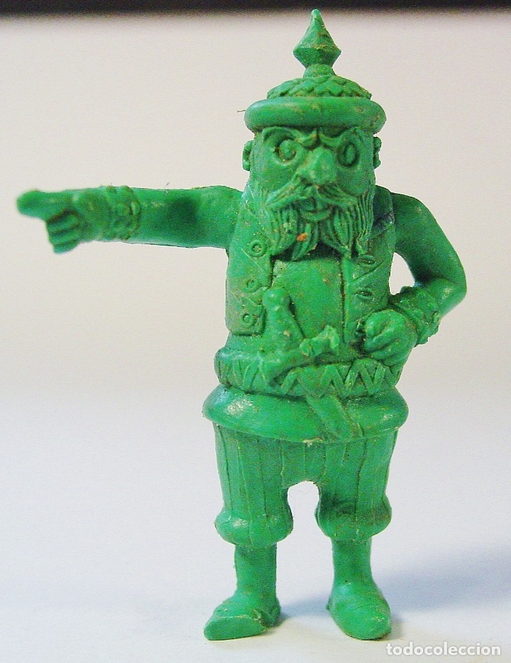 Figuras de goma y PVC: 9 FIGURITAS PIRATAS Y WARNER DE DUNKIN. - Foto 8