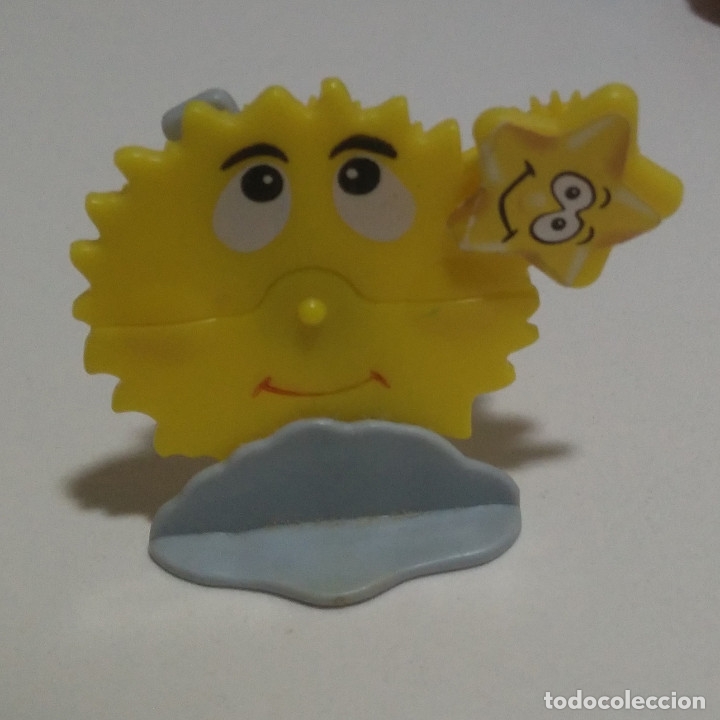 Figuras de goma Kinder: SOL KINDER ENGRANAJE ESTRELLA MONTABLE - Foto 1
