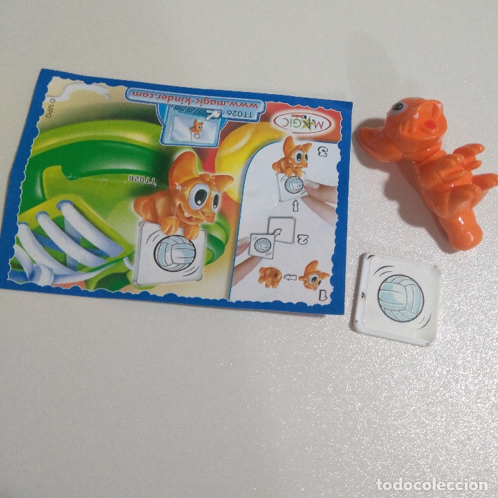 Kinder &Uuml;berraschung: kinder murcielago dragon pinza bpz papel serie TT