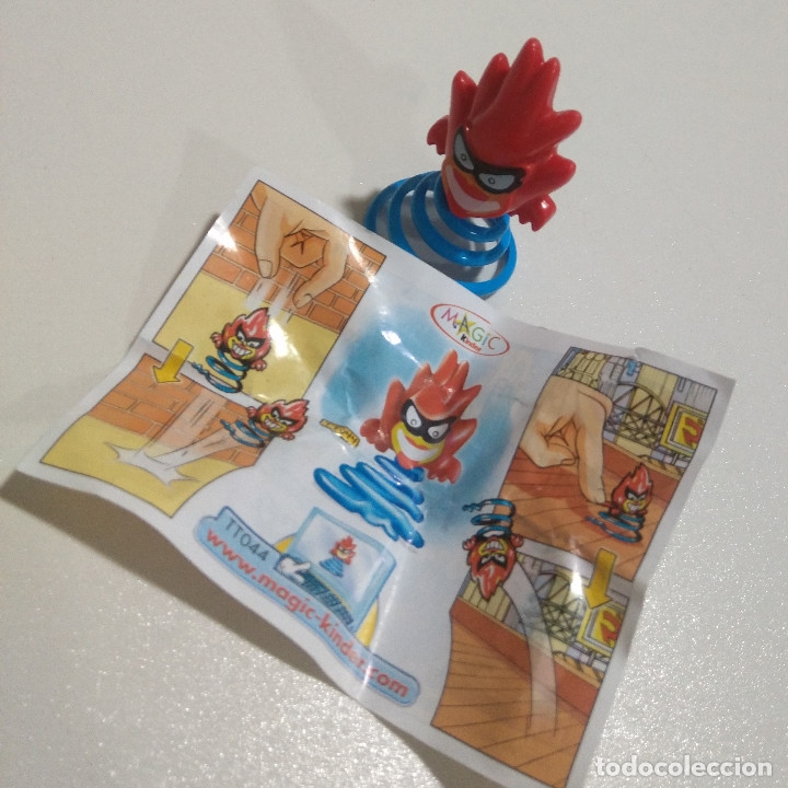 Kinder &Uuml;berraschung: kinder secundario bpz papel muelle serie tt 044 llama fuego ?