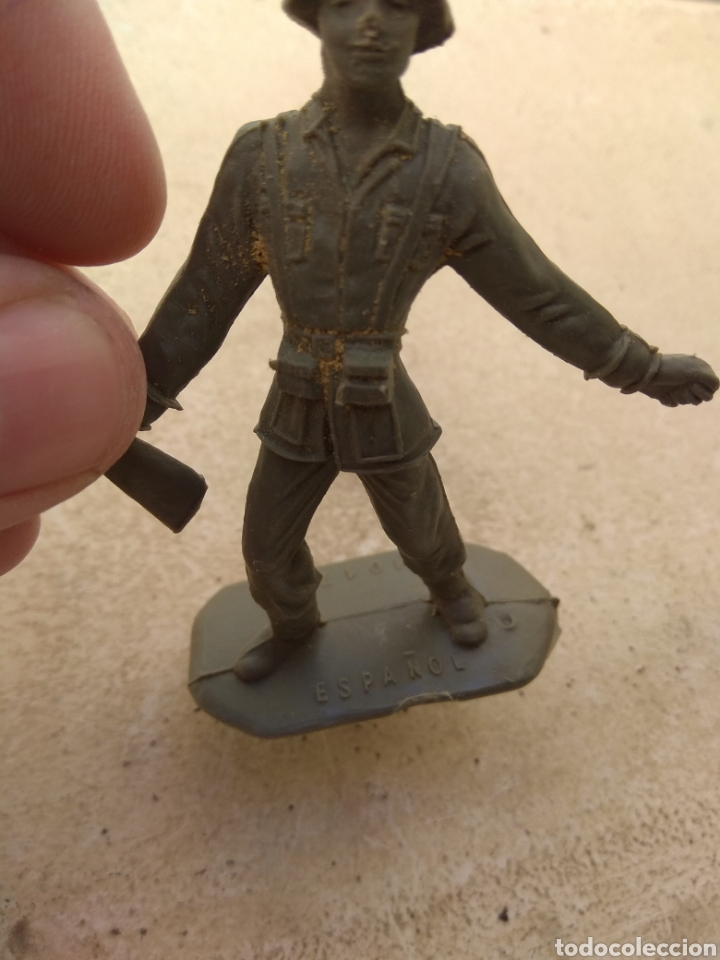 Figuras de goma y PVC: Soldado Espa&ntilde;ol Comansi - Foto 2