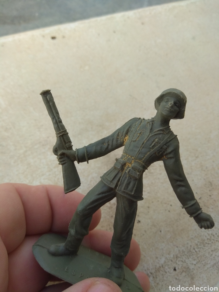 Figuras de goma y PVC: Soldado Espa&ntilde;ol Comansi - Foto 4