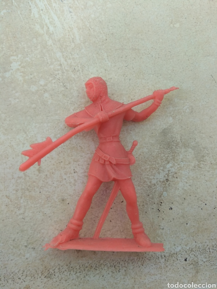 Figuras de goma y PVC: Soldado Medieval Comansi - Foto 2